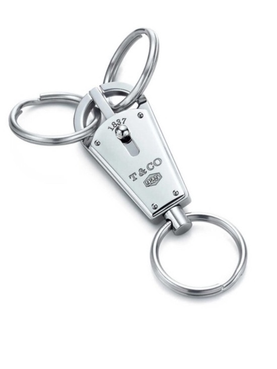 Tiffany & Co. Accessories - TIFFANY & CO. sterling silver valet keyring